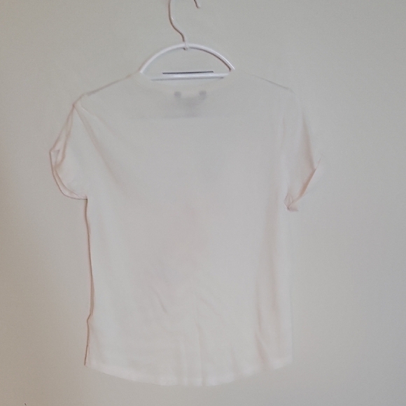 Lauren Ralph Lauren White Nautical Flag T-Shirt - Picture 6 of 8